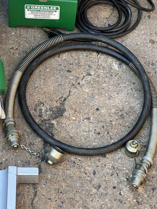 Greenlee 882 EMT & Rigid Bender 1-1/4, 1-1/2, 2”+ Electric Pump Works Great ✅