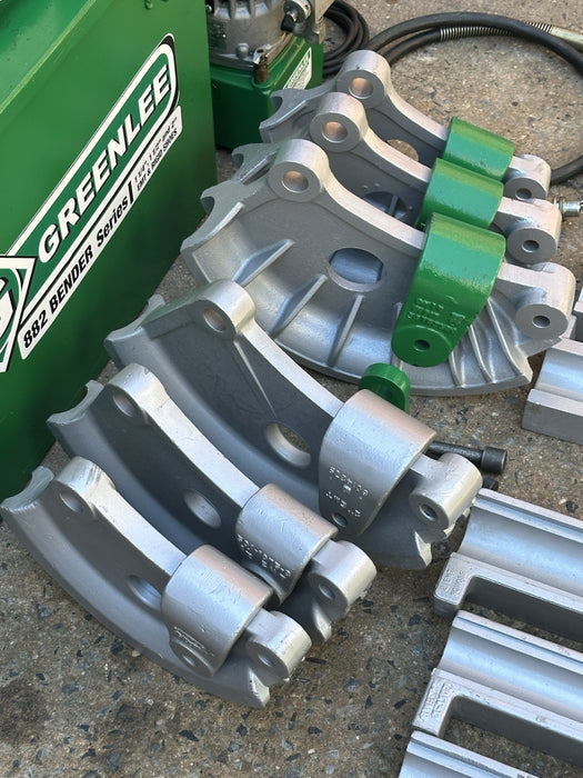 Greenlee 882 EMT & Rigid Bender 1-1/4, 1-1/2, 2”+ Electric Pump Works Great ✅
