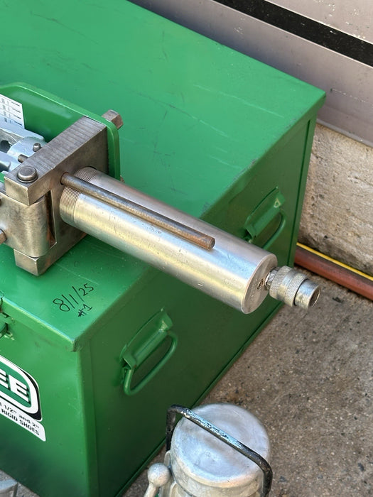 Greenlee 882 EMT & Rigid Bender 1-1/4, 1-1/2, 2”+ Electric Pump Works Great ✅