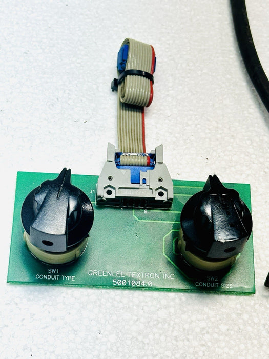 GREENLEE 855 SELECTOR SWITCH CIRCUIT BOARD PIPE BENDER & PENDANT SWITCH WORKS #3
