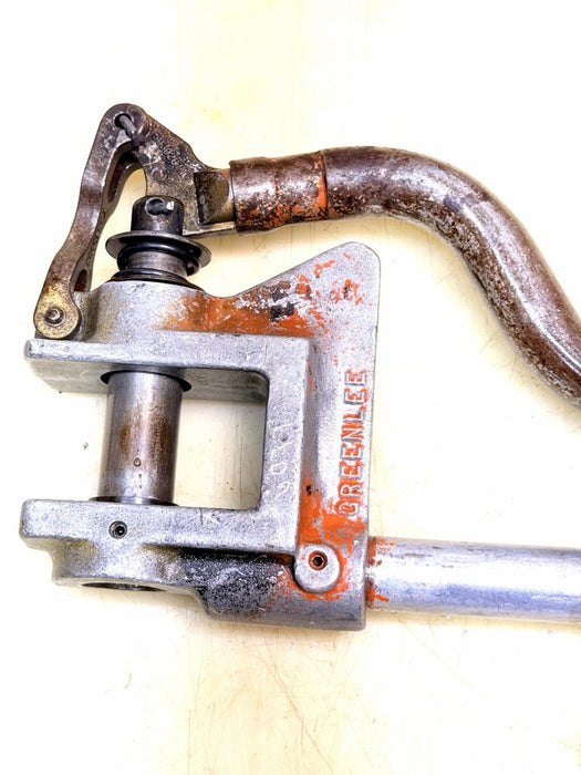 Greenlee 709 7/8" (22.2 mm) Metal Stud Punch, Self-Stripping Aluminum Head #6