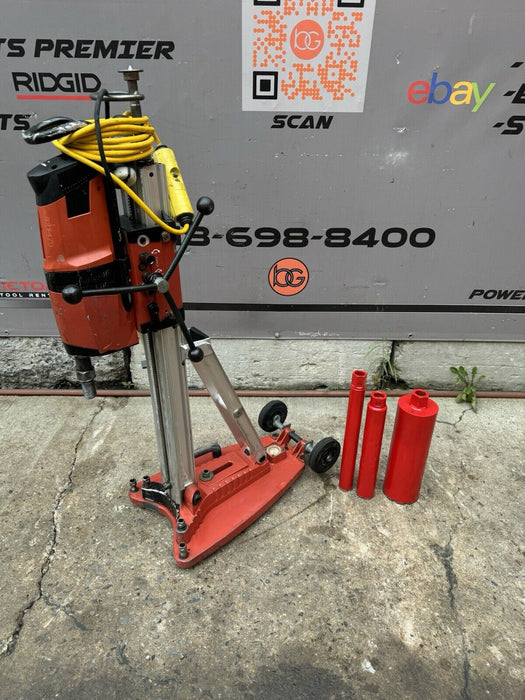 Hilti DD-200 DD200 Core Drill Rig with Core Bits Works Fine