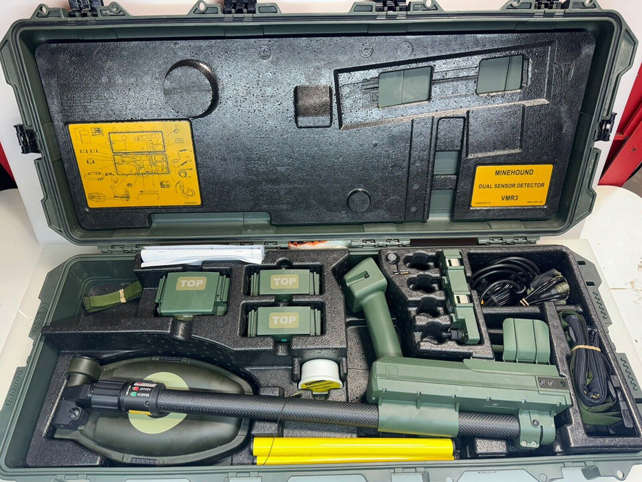 VALLON Minehound VMR3 – Dual-Sensor Mine Detector And Ground Penetrating Radar