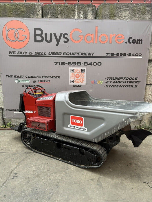 2017 Toro MBTX2500 Mini Tracked Concrete Buggy 25HP 16 Cubic Feet 350hrs