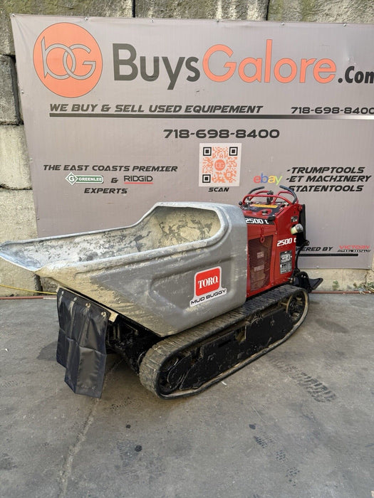 2018 Toro MBTX2500 Mini Tracked Concrete Buggy 25HP 16 Cubic Feet 402HRS