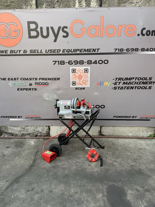 Ridgid 300 Compact Pipe Threader Machine 1/2” To 2” 2018 Model Works Great