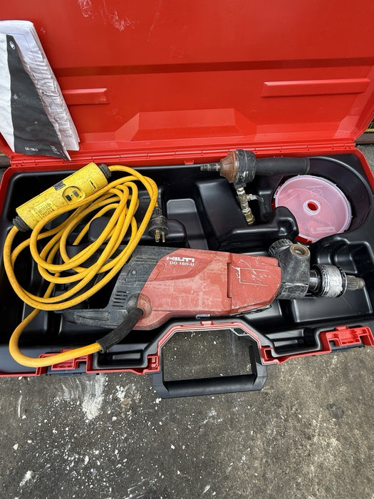 HILTI DD 150-U DIAMOND CORE DRILL CONCRETE RIG