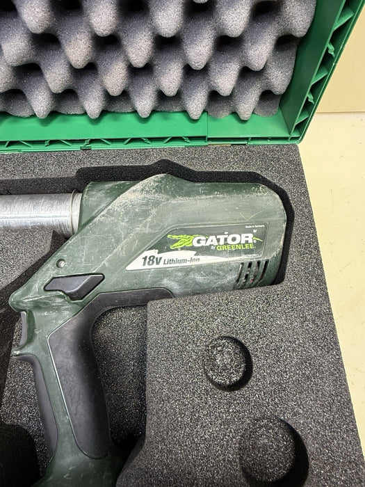 Greenlee ESP710L11 1-11/32 Cordless Structural Punch Kit 18V Li-Ion Stud Punch