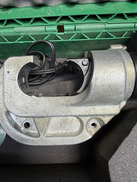 Greenlee Gator EK1240LX 12 Ton Cordless Battery Hydraulic Crimper w/ Batteries