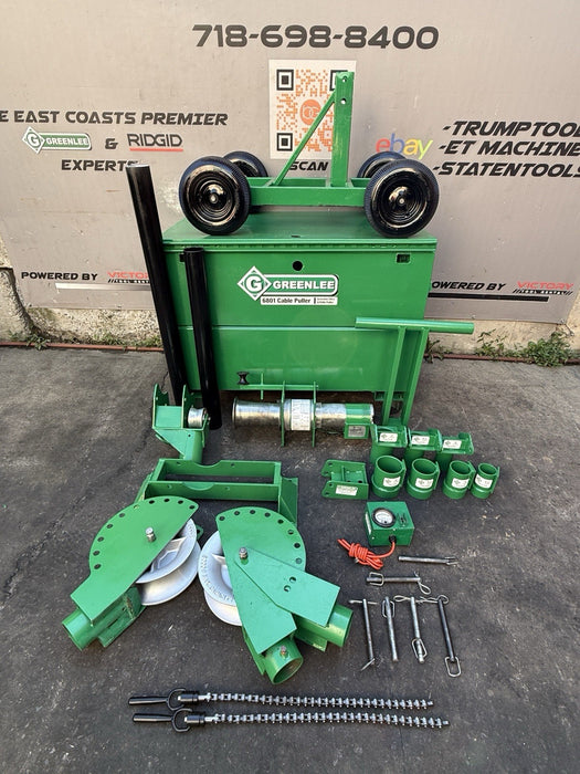 Greenlee Ultra Tugger Cable Puller. 8000LBS MINT. Best on Ebay. Tested.