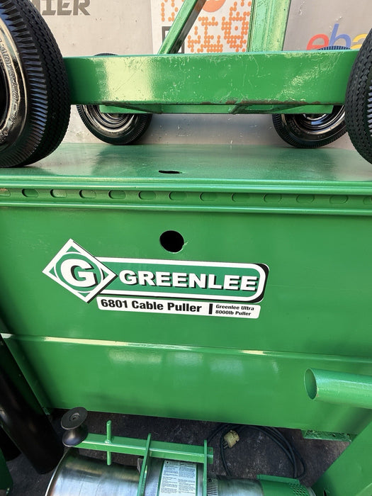 Greenlee Ultra Tugger Cable Puller. 8000LBS MINT. Best on Ebay. Tested.