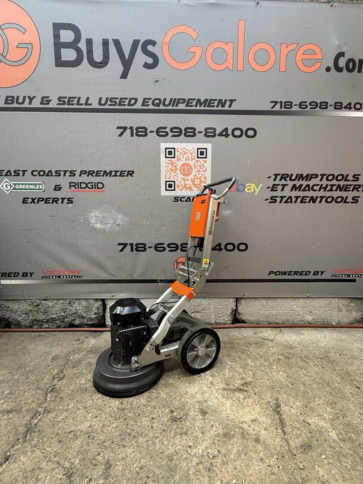 Husqvarna PG 400 Concrete Floor Grinder 29 HRS 240v 15Amp 4Hp 16Inch MINT SHAPE