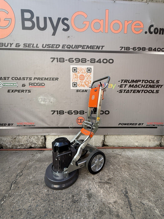 Husqvarna PG 400 Concrete Floor Grinder 9 HRS 240v 16Inch MINT SHAPE DEMO