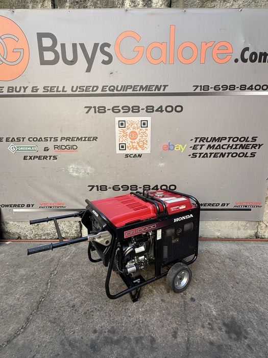 Honda EB10000 Industrial Generator 29 Hours 10,000 Watt