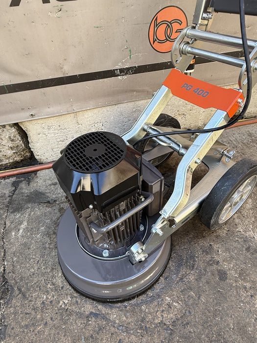 Husqvarna PG 400 Concrete Floor Grinder 0.02HRS 240v 16Inch MINT SHAPE  DEMO