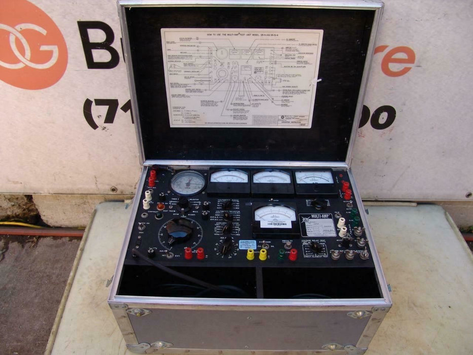 Multi-Amp SR-51-4 Electric Relay Tester Works Great
