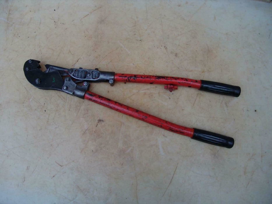 Thomas & Betts Cable Wire Hand Crimper Works Fine #3