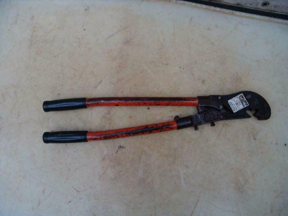 Thomas & Betts Cable Wire Hand Crimper Works Fine #7