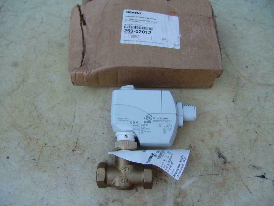 Siemens Powermite VF 599 Series Actuator Valve Brand New