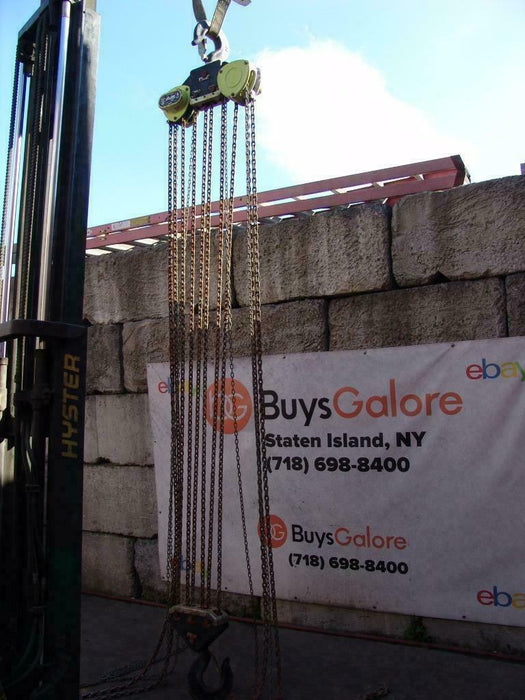 All Material Handling AMH 15 Ton Hoist 30 feet Lift Works Fine CM Coffing
