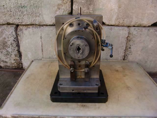 KURT VISE TOMBSTONE  WITH AIR CHUCK  NICE SHAPE