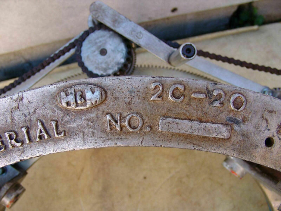 H&M Pipe Beveler Beveling Michine Welding Welder 14-20 Model 2C-20   #1