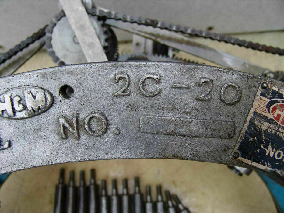 H&M Pipe Beveler Beveling Michine Welding Welder 14-20 Model 2C-20   #25