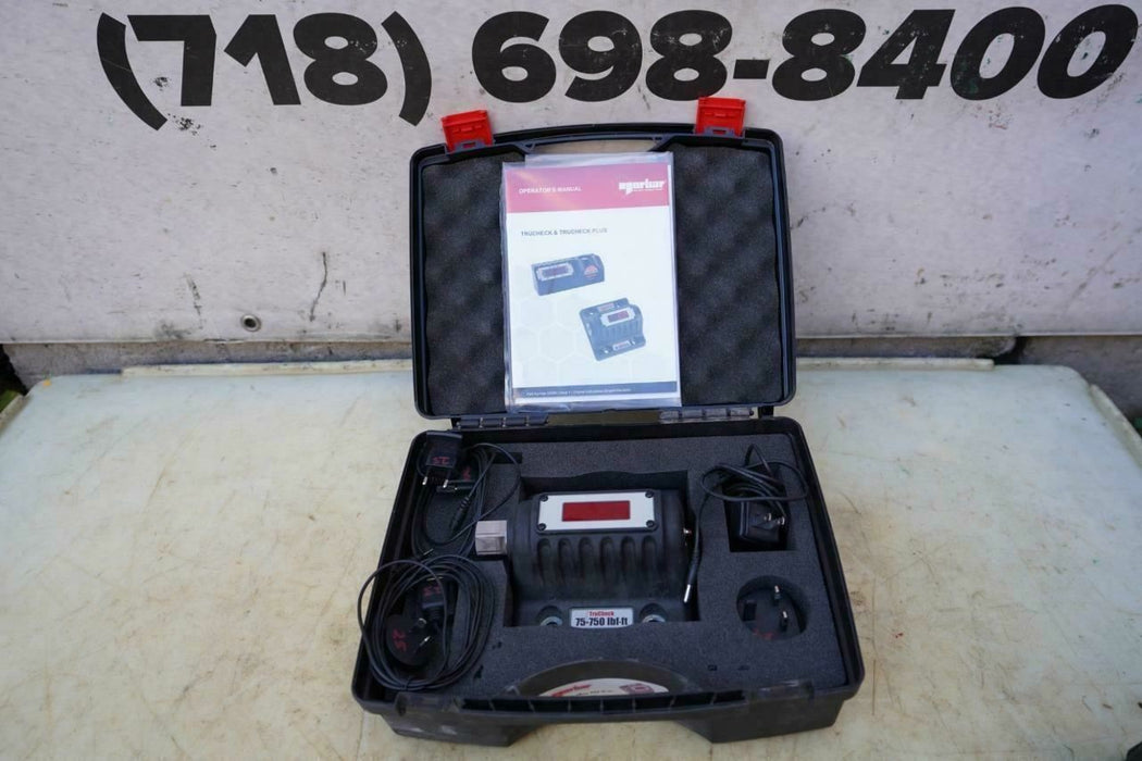 Norbar Torque Tools Tester NOR43237 3/4 inch drive 75 to 750lbs Works Well