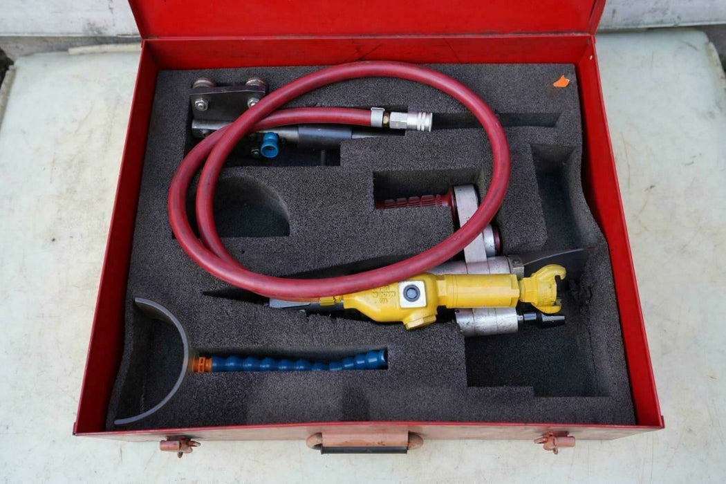Esco HHB-5000 Pipe Beveler Beveling Machine Works Great #2