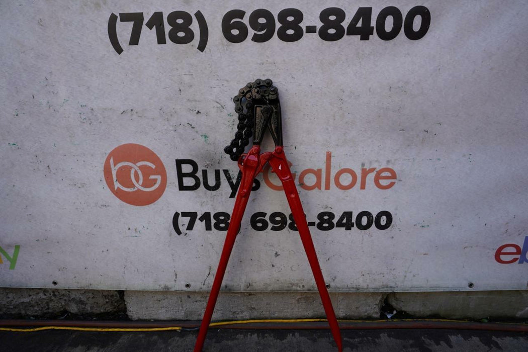 Ridgid Model 276 Cast Iron Chain Soil Pipe Cutter Snapper Nice Unit #4