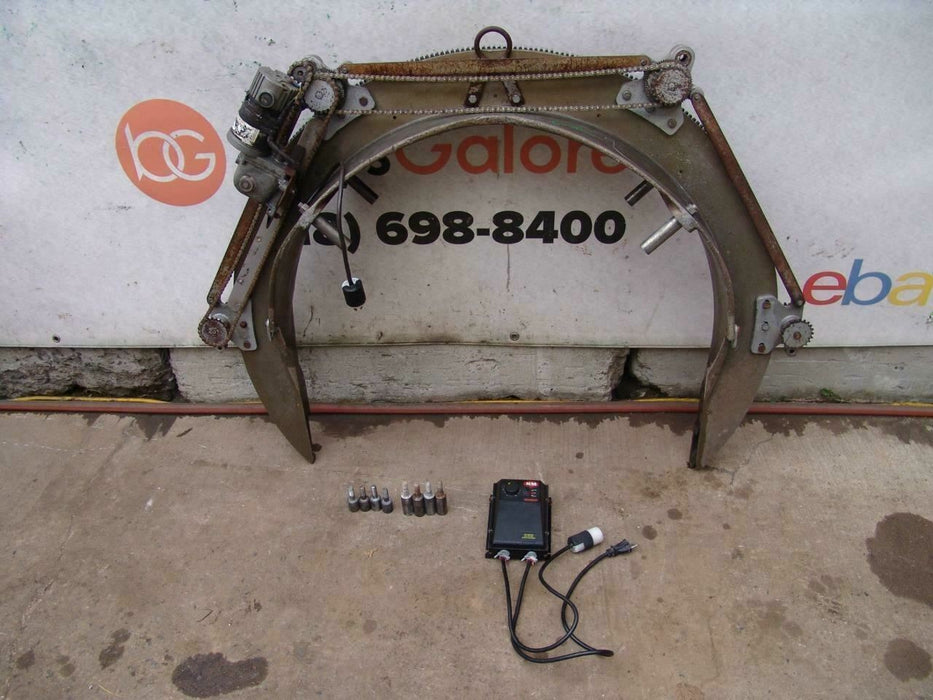 Mathey Dearman Motorized Pipe Beveling Machine 6SA 30 to 36" Cutting Welding bg#