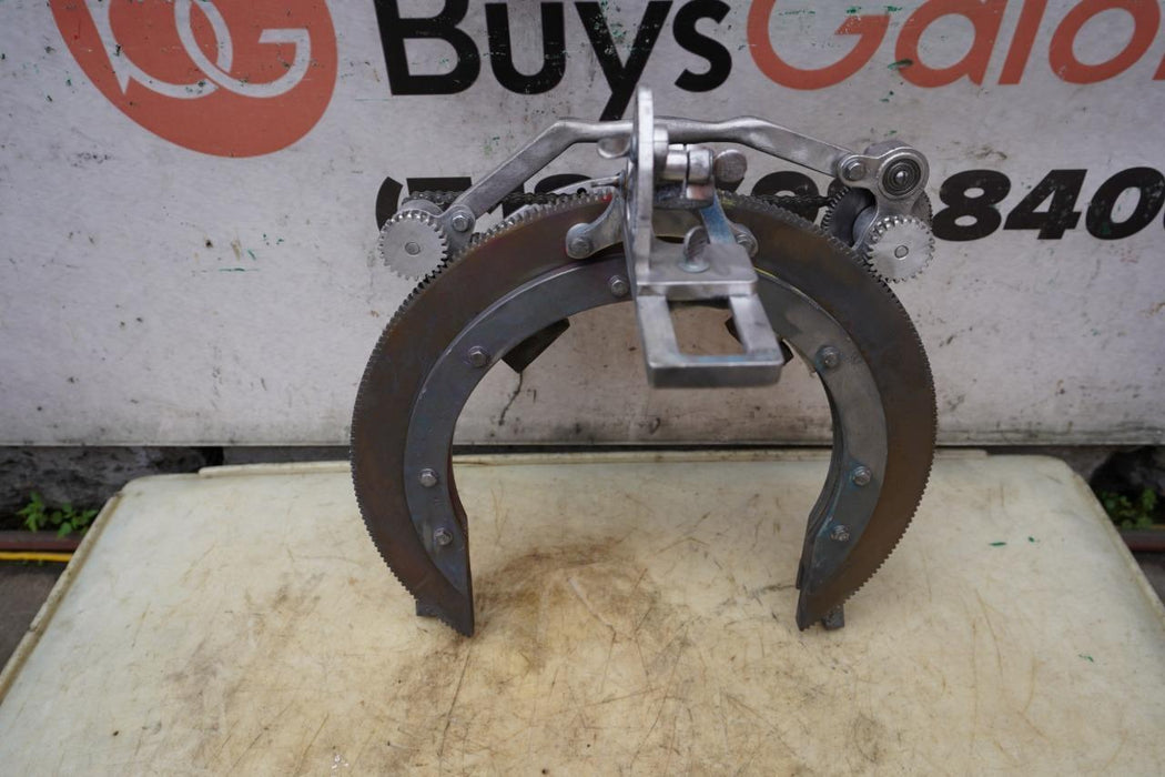 H&M Pipe Beveling Machine Beveler C-12 6" - 12" Cutting Welding Great Shape