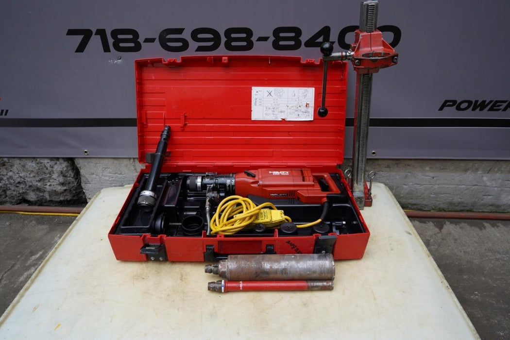 HILTI DD-100  Core Drill Rig W/ Drill Stand and Bits & Accessories