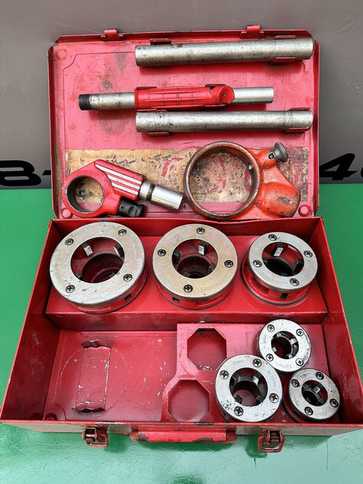 ROTHENBERGER 70905 Manual Ratchet Pipe Threader Set ½” to 2” NPT