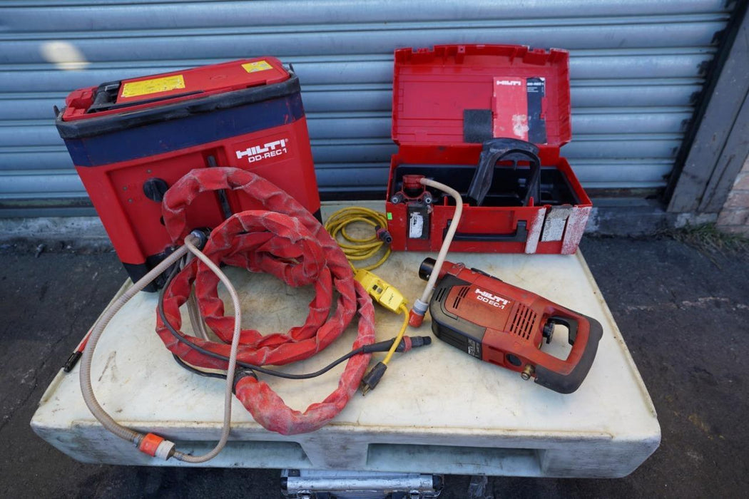 Hilti DD EC1 Core Drill with DD-REC1 Vacuum System Works Fine #2