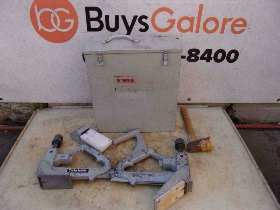 Porta-Nailer set of 2 Hardwood Flooring Cleat Nailer Works Fine