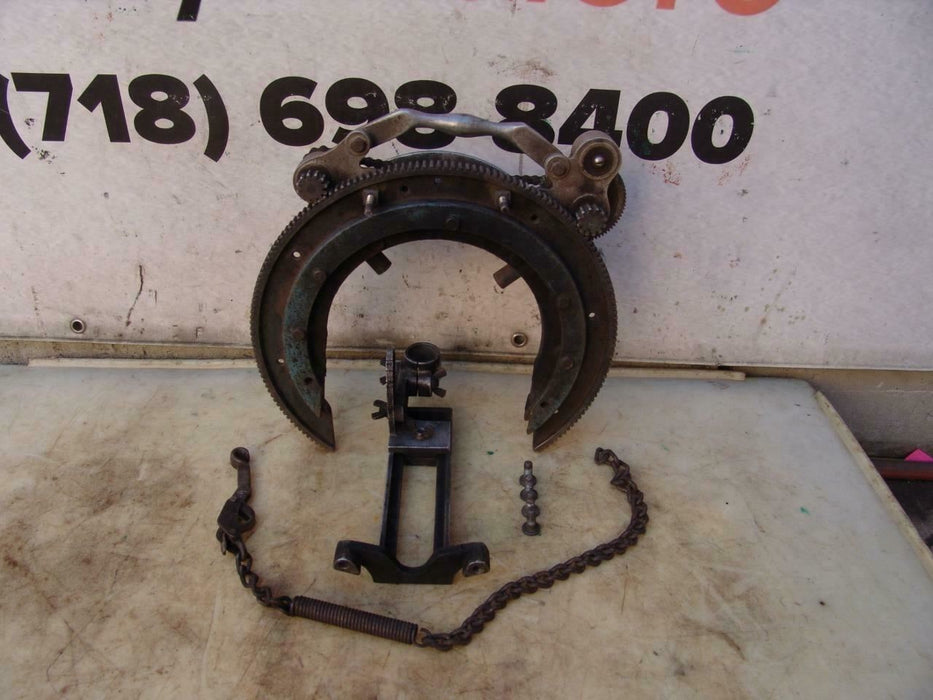 H&M Pipe Beveler Beveling Machine 3-8 inch Cutting Welder Works Fine