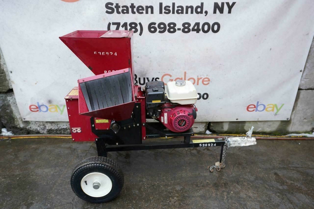 MacKissic Merry Commercial Wood Shredder Chipper Works Fine
