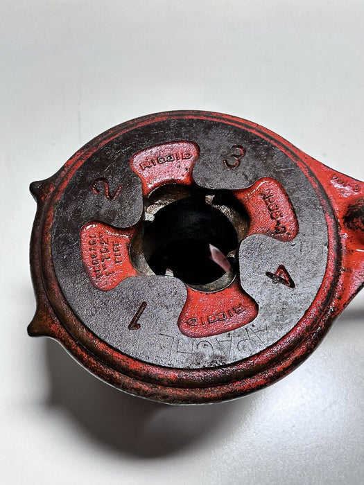 RIDGID TOOLS 65-R ADJUSTABLE MANUAL PIPE THREADER, 1" to 2" CAPACITY #5