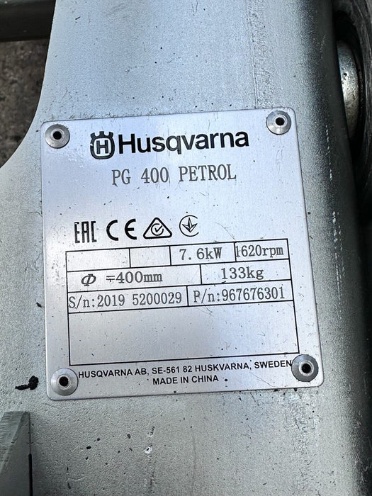 Husqvarna PG400 Petrol Floor Grinder Honda