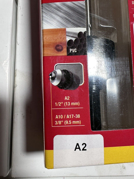 ITM Bi-Metal Hole Saws & Starrett Arbor With Pilot Drill - 7pc Lot 3 1/2” , 5”