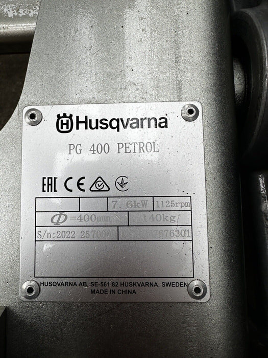 Husqvarna PG400 Petrol Floor Grinder Honda ET2