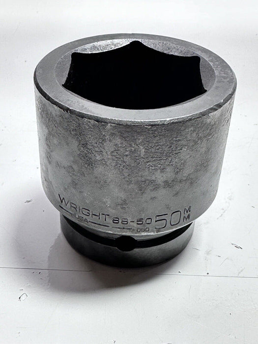Wright 88-50, 50mm Standard Impact Socket, 1" Drive, 6 Point #2
