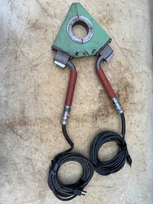 McElroy heating iron bulldog pipe fusion machine 2" Double Handle