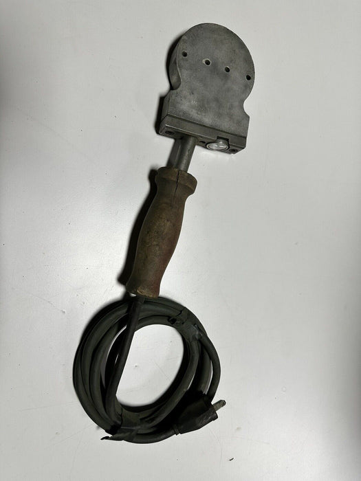 Plastic Socket Pipe Fusion Iron Plate Heater Round 800W 120 VAC Tool