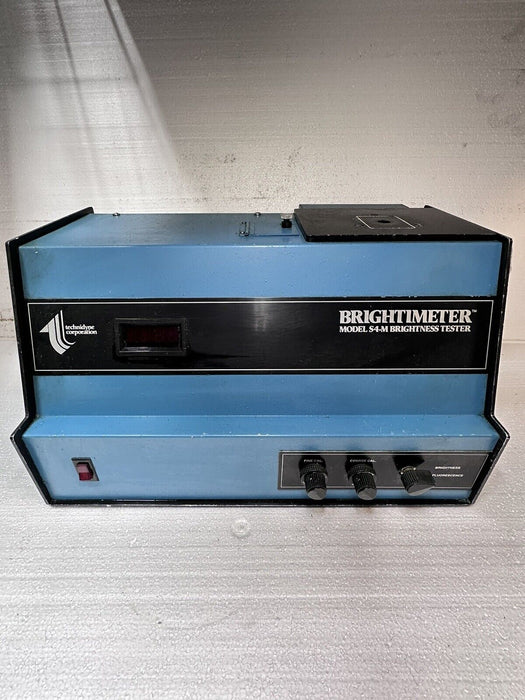 TECHNIDYNE CORPORATION BRIGHTIMETER MODEL S4-M