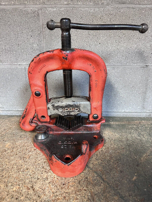 Ridgid 25 Bench Yoke Vise, 1/8 To 4 In. #4