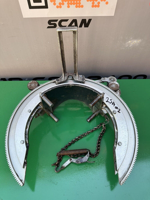 Mathey Pipe Beveling Machine, Manual Saddle Beveler 6"-12" , 2SA