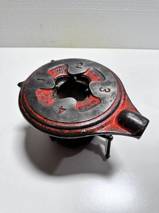 RIDGID TOOLS 65-R ADJUSTABLE MANUAL PIPE THREADER, 1" to 2" CAPACITY #3