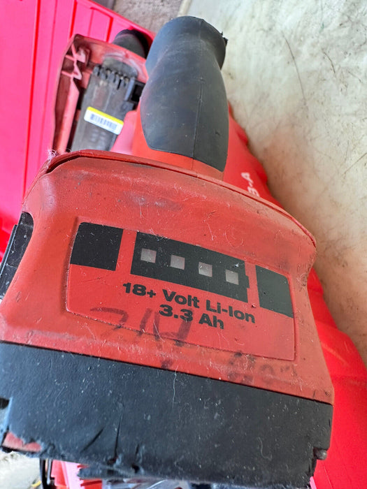 Hilti WSR 22-A  & WSR 18-A Cordless Reciprocating Saw with Battery  Charger Case